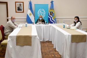 Alicia recibió a representantes de Río Turbio para analizar proyectos en común