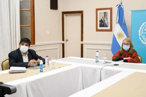 Alicia participó del encuentro de gobernadorxs con autoridades de Salud de la Nación