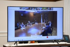 Alicia participó del encuentro de gobernadorxs con autoridades de Salud de la Nación