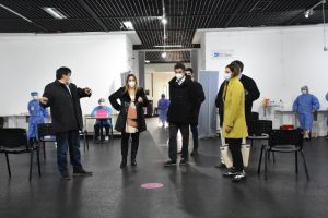 Alicia recibió en Casa de Gobierno a autoridades de Salud de la Nación