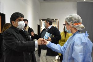 Alicia recibió en Casa de Gobierno a autoridades de Salud de la Nación