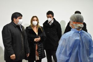Alicia recibió en Casa de Gobierno a autoridades de Salud de la Nación