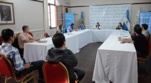 Alicia recibió a representantes de la Legislatura en el marco de la emergencia sanitaria