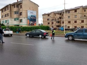 Seguridad realiza controles vehiculares en la Autovía 17 de Octubre