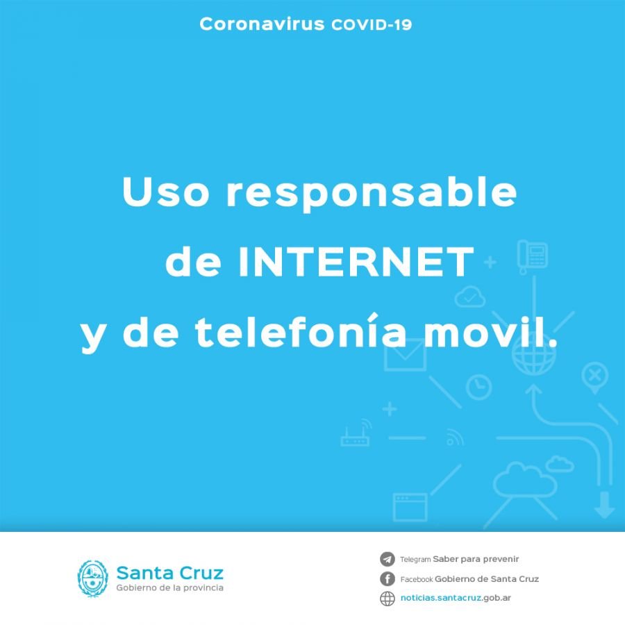 Uso responsable de Internet y telefonía celular