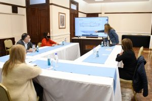Alicia recibió en Casa de Gobierno a autoridades de la Fundación Rewilding
