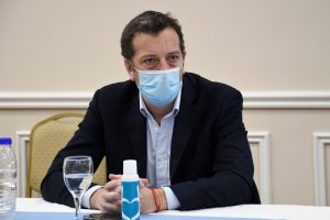 La Gobernadora recibió al intendente de 28 de Noviembre para trabajar en proyectos en común