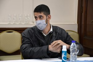 La Gobernadora recibió al intendente de 28 de Noviembre para trabajar en proyectos en común