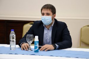 La Gobernadora recibió al intendente de 28 de Noviembre para trabajar en proyectos en común