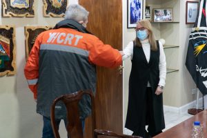 Alicia recibió en Casa de Gobierno al interventor de Yacimientos Carboníferos Río Turbio