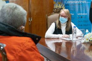 Alicia recibió en Casa de Gobierno al interventor de Yacimientos Carboníferos Río Turbio