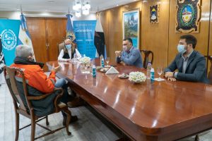Alicia recibió en Casa de Gobierno al interventor de Yacimientos Carboníferos Río Turbio