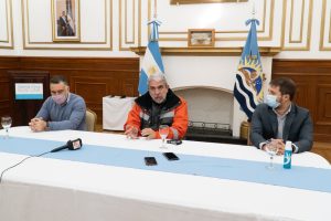 Alicia recibió en Casa de Gobierno al interventor de Yacimientos Carboníferos Río Turbio