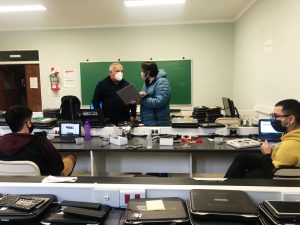 Educación y la empresa Pixart SRL dialogarán sobre proyectos tecnológicos