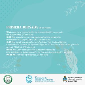 “Especies exóticas invasoras”: Concretaran jornadas de capacitación este martes y miércoles