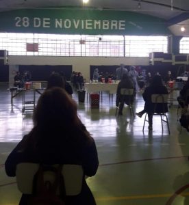 Docentes y auxiliares recibieron la 2° dosis de la vacuna contra el COVID-19