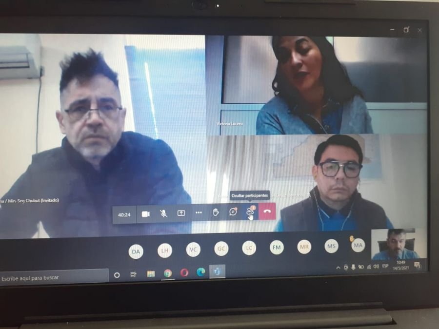 Santa Cruz estuvo presente en la reunión sobre estadísticas criminales