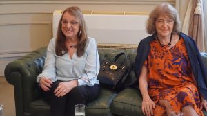 Alicia se reunió con el ministro de Educación