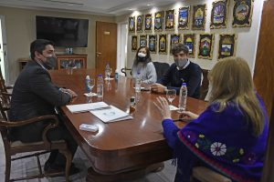 Alicia recibió al Titular de la Agencia de Seguridad Vial Nacional en Casa de Gobierno