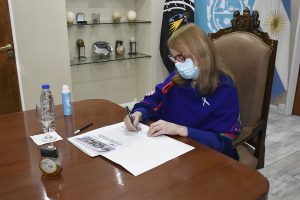 Alicia recibió al Titular de la Agencia de Seguridad Vial Nacional en Casa de Gobierno