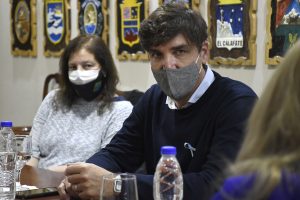 Alicia recibió al Titular de la Agencia de Seguridad Vial Nacional en Casa de Gobierno