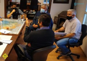 Articulan acciones con organismos provinciales