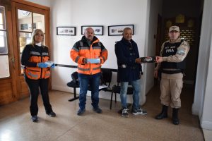 Protección Civil realiza tareas de prevención sobre CORONAVIRUS COVID-19