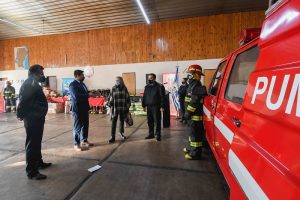 El Gobierno efectivizó la entrega de equipamiento a la Superintendencia de Bomberos de la provincia
