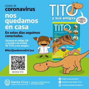 Nos quedamos en casa aprendiendo y pintando con Tito y sus amigos