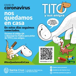 Nos quedamos en casa aprendiendo y pintando con Tito y sus amigos