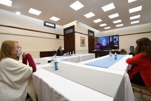 Alicia participó del lanzamiento de la Línea 102 en Santa Cruz