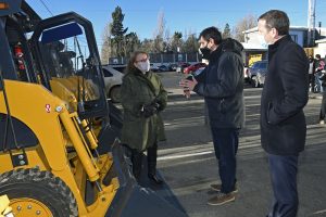 Plan Invernal 2021: incorporan cuatro nuevas minicargadoras a Vialidad Provincial