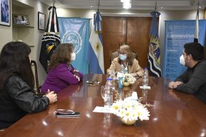 Alicia se reunió con autoridades del PAMI en Casa de Gobierno