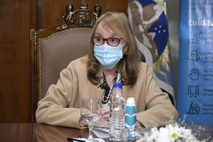 Alicia se reunió con autoridades del PAMI en Casa de Gobierno