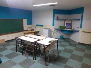 Se realizó recorrido por las instalaciones de la Escuela Especial N° 8 de Caleta Olivia