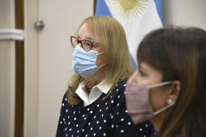 Alicia dialogó con un emprendedor de Caleta Olivia alcanzado por el programa Santa Cruz Produce