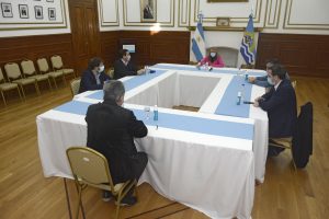 El Gobierno efectivizó la firma para inversión en obras en Puerto Santa Cruz