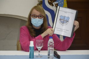 El Gobierno efectivizó la firma para inversión en obras en Puerto Santa Cruz
