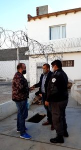 Autoridades de Seguridad recorren las dependencias de zona norte
