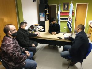 Autoridades de Seguridad recorren las dependencias de zona norte