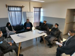 Autoridades de Seguridad recorren las dependencias de zona norte