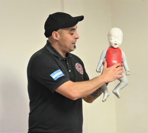 Personal del Ministerio de Seguridad fue capacitado en RCP y obstrucción de Vía Aérea