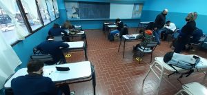 La Escuela Industrial de Los Antiguos continúa trabajando desde la presencialidad