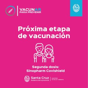 Vacunar para prevenir: Se habilitan nuevos turnos para primeras y segundas dosis