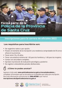 Se abren las inscripciones para la carrera de oficiales 2022 en Santa Cruz