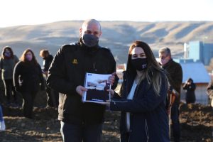 El Gobierno inauguró la obra de extensión de red de gas en Julia Dufour