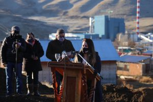 El Gobierno inauguró la obra de extensión de red de gas en Julia Dufour