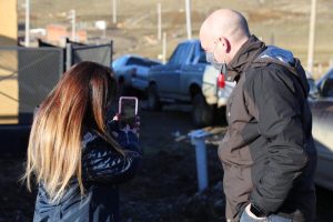 El Gobierno inauguró la obra de extensión de red de gas en Julia Dufour