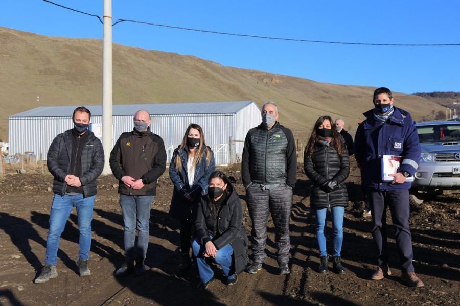 El Gobierno inauguró la obra de extensión de red de gas en Julia Dufour