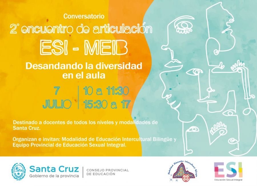 Se realizará el 2° Encuentro de articulación ESI - MEIB "Desandando la diversidad en el aula"